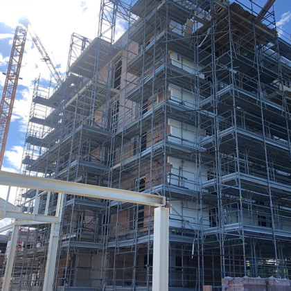 Cantiere nuova caserma dei carabinieri di cesena